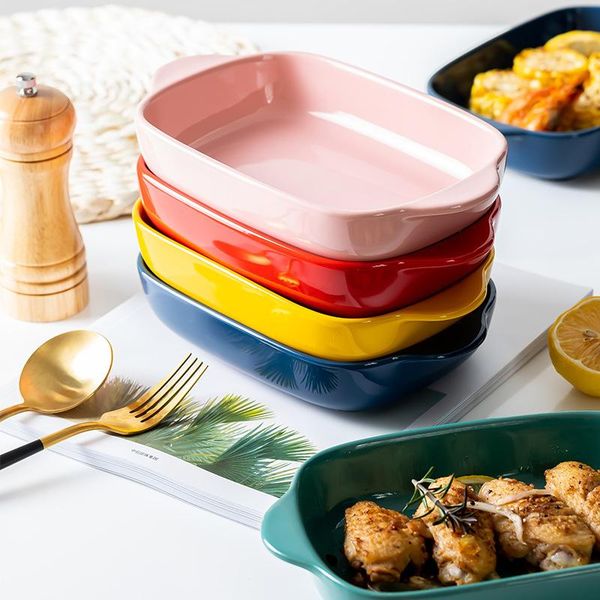 dishes & plates modern housewives' baking ceramic baked rice bowl western microwave oven creative household dinner
dishes & plates modern housewives' baking ceramic baked rice bowl western microwave oven creative household dinner