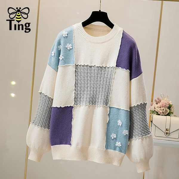 women's sweaters tingfly winter autumn fashion hit color block knit women casual lazy relex fit appliques knitwear pullovers zaful, White;black
women's sweaters tingfly winter autumn fashion hit color block knit women casual lazy relex fit appliques knitwear pullovers zaful, White;black