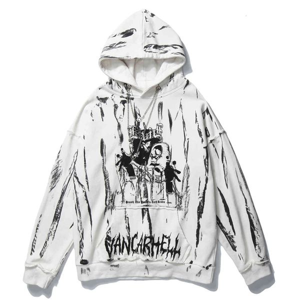 men's sweaters male and sporty short hoodie, skull skeleton pattern, hip hop style, loose hoodie, White;black
men's sweaters male and sporty short hoodie, skull skeleton pattern, hip hop style, loose hoodie, White;black