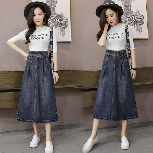 spring and autumn 2021 new chic big wild occasional jeans word skirt of women clothes ms. skirts 7s61, Black
spring and autumn 2021 new chic big wild occasional jeans word skirt of women clothes ms. skirts 7s61, Black