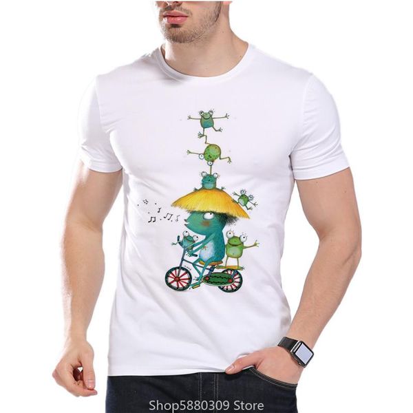 men's t-shirts frog acrobatic troupe 2021 artistic funny crazy printed t-shirt animal tee shirts hipster cool, White;black
men's t-shirts frog acrobatic troupe 2021 artistic funny crazy printed t-shirt animal tee shirts hipster cool, White;black