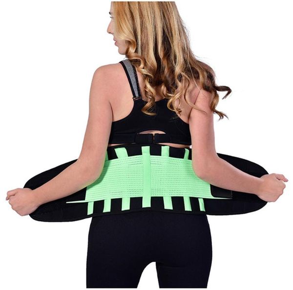 women men waist trimmer belt lumbar back support brace fitness weightlifting belt adjustable abdominal elastic waist trainer, Black;gray
women men waist trimmer belt lumbar back support brace fitness weightlifting belt adjustable abdominal elastic waist trainer, Black;gray