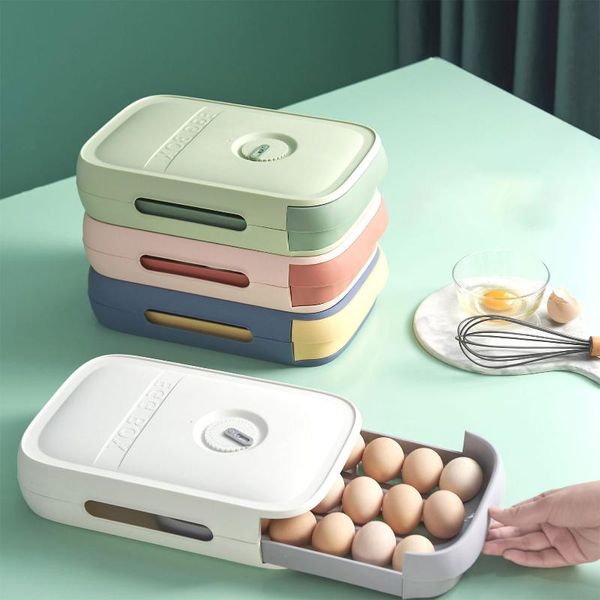 storage bottles & jars egg box refrigerator holder for auto scrolling drawer container with fresh-keeping mark
storage bottles & jars egg box refrigerator holder for auto scrolling drawer container with fresh-keeping mark