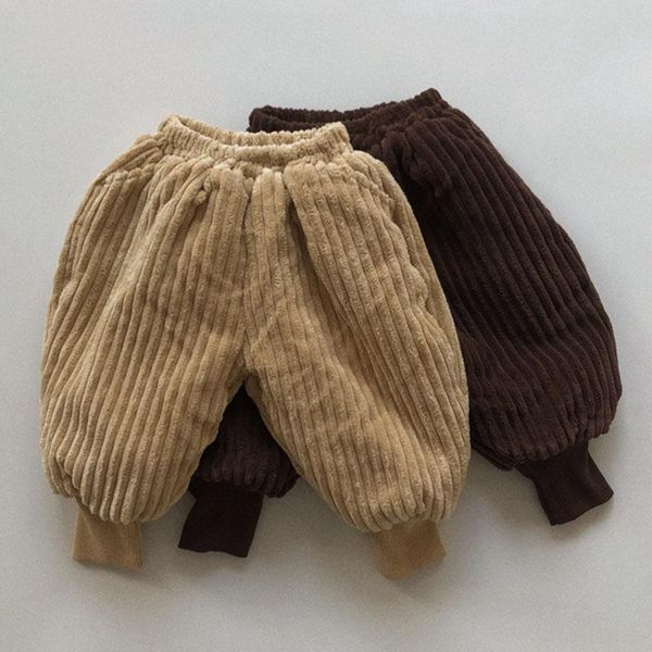 trousers autumn winter children kids for boys girls pure color pants casual loose baby boy girl thicken corduroy, Blue 
trousers autumn winter children kids for boys girls pure color pants casual loose baby boy girl thicken corduroy, Blue