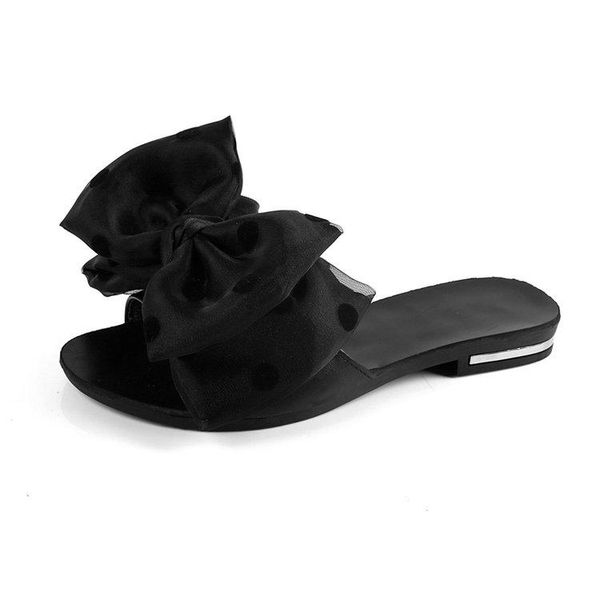 sandals women's flat bowtie slipper flats sandal open toe summer shoe women party beach female footwear, Black
sandals women's flat bowtie slipper flats sandal open toe summer shoe women party beach female footwear, Black
