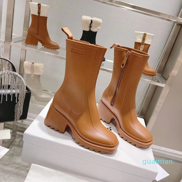 new design rainboots for women pvc shoes square heels mid calf boots ladies designer shoes winter rainy shoes luxury brand 1501, Black
new design rainboots for women pvc shoes square heels mid calf boots ladies designer shoes winter rainy shoes luxury brand 1501, Black
