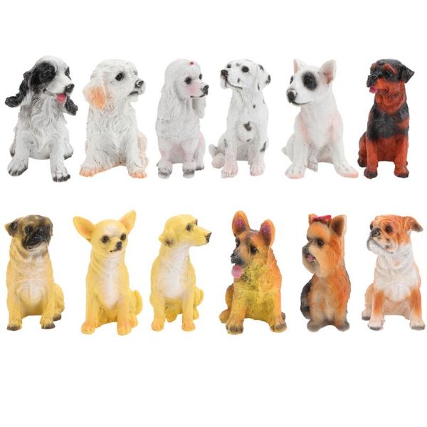decorative objects & figurines 12pcs simulation dog model resin decoration kid's children gift
decorative objects & figurines 12pcs simulation dog model resin decoration kid's children gift