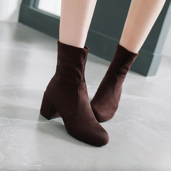 boots big size 9 10 11-17 women shoes ankle for ladies sleeve solid color round head, Black
boots big size 9 10 11-17 women shoes ankle for ladies sleeve solid color round head, Black