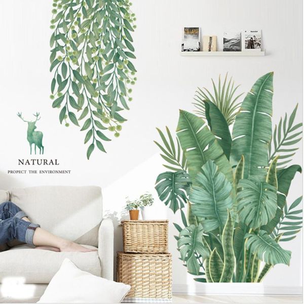 wall stickers green leaf plant pvc sticker diy mural art home decal balcony skirting decor kitchen supplies
wall stickers green leaf plant pvc sticker diy mural art home decal balcony skirting decor kitchen supplies