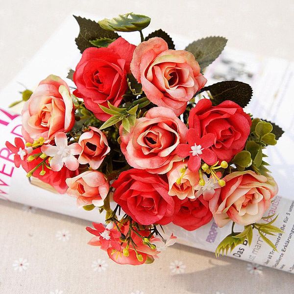 decorative flowers & wreaths est rose fake decoration head artificial bouquet peony silk flower leaf home wedding decor
decorative flowers & wreaths est rose fake decoration head artificial bouquet peony silk flower leaf home wedding decor