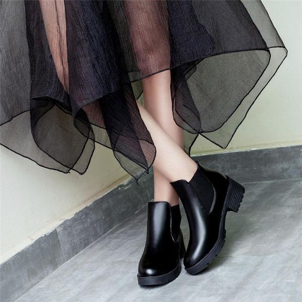 boots women's ladies fashion ankle short motorcycle leather shoes women zapatos de mujer simple casual princess l*, Black
boots women's ladies fashion ankle short motorcycle leather shoes women zapatos de mujer simple casual princess l*, Black