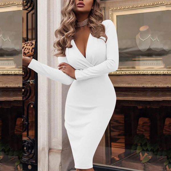 casual dresses women's maxi solid color long sleeve deep v neck pleated bag hip dress simple party club night beach vacation, Black;gray
casual dresses women's maxi solid color long sleeve deep v neck pleated bag hip dress simple party club night beach vacation, Black;gray