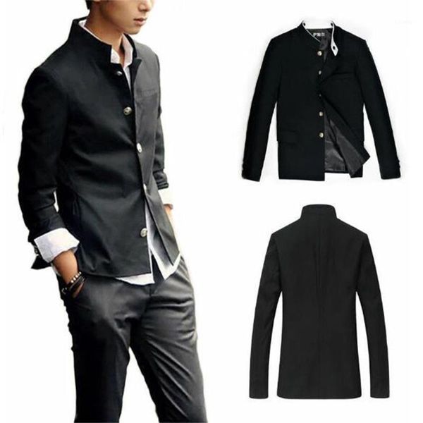 men's suits & blazers spring the ultimate class suit with personality leadership mens blazer japanese uniform school long sleeve single, White;black
men's suits & blazers spring the ultimate class suit with personality leadership mens blazer japanese uniform school long sleeve single, White;black