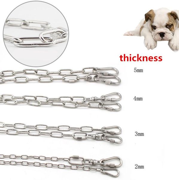 dog collars & leashes 2mm,3mm,4mm,5mm thickness adjustable metal stainless steel 304 chain pet leash
dog collars & leashes 2mm,3mm,4mm,5mm thickness adjustable metal stainless steel 304 chain pet leash