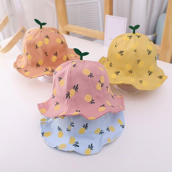 summer cute baby cap fruit pineapple toddler girl bucket hat outdoor children cotton sun hats, Yellow
summer cute baby cap fruit pineapple toddler girl bucket hat outdoor children cotton sun hats, Yellow