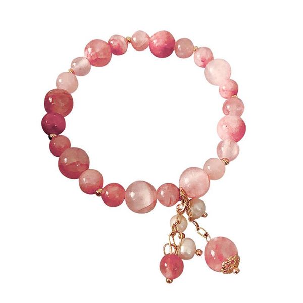 link, chain crystal stretch bracelet strawberry girl student the birthday gift beautiful ll@17, Black
link, chain crystal stretch bracelet strawberry girl student the birthday gift beautiful ll@17, Black