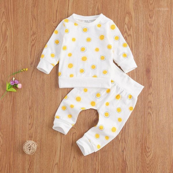 clothing sets baby & children's 0-24m born girls boys sunflowers clothes long sleeve pullover sweatshirt pants 2pcs1, White
clothing sets baby & children's 0-24m born girls boys sunflowers clothes long sleeve pullover sweatshirt pants 2pcs1, White