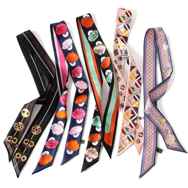 scarves 5x120cm choice twill silk printed flower neckerchiefs for women double layer imitatin ladies neck hair bags ribbon, Blue;gray
scarves 5x120cm choice twill silk printed flower neckerchiefs for women double layer imitatin ladies neck hair bags ribbon, Blue;gray