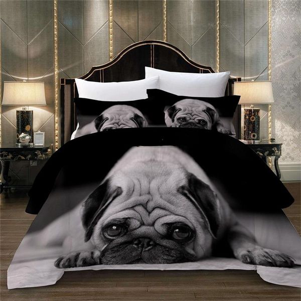 bedding sets 3d cute pug dog set pet animal printed king single bed linens double twin full duvet cover for child kids home
bedding sets 3d cute pug dog set pet animal printed king single bed linens double twin full duvet cover for child kids home