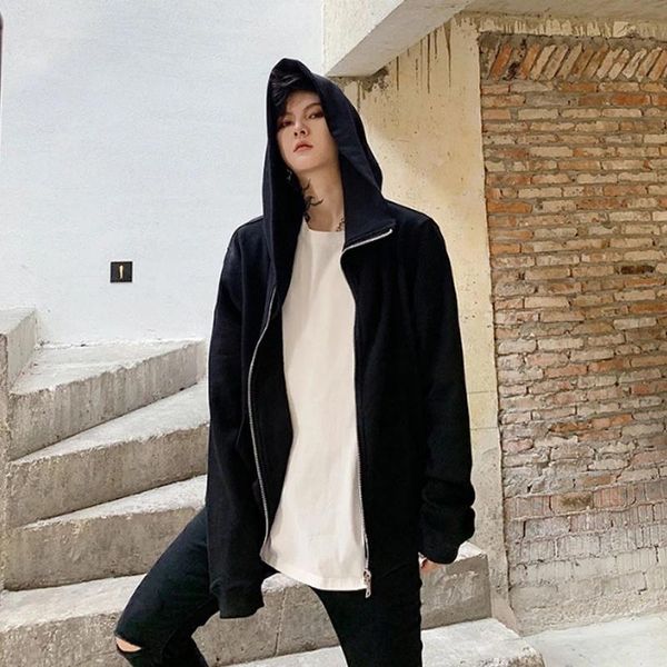 men's jackets men streetwear fashion hip hop punk gothic zipper hooded sweatshirt coat male women hoodie jacket outerwear, Black;brown
men's jackets men streetwear fashion hip hop punk gothic zipper hooded sweatshirt coat male women hoodie jacket outerwear, Black;brown