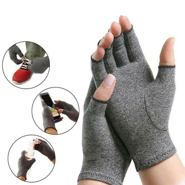 1 pair compression arthritis gloves wrist support cotton joint pain relief hand brace women men therapy wristband, Black;red
1 pair compression arthritis gloves wrist support cotton joint pain relief hand brace women men therapy wristband, Black;red