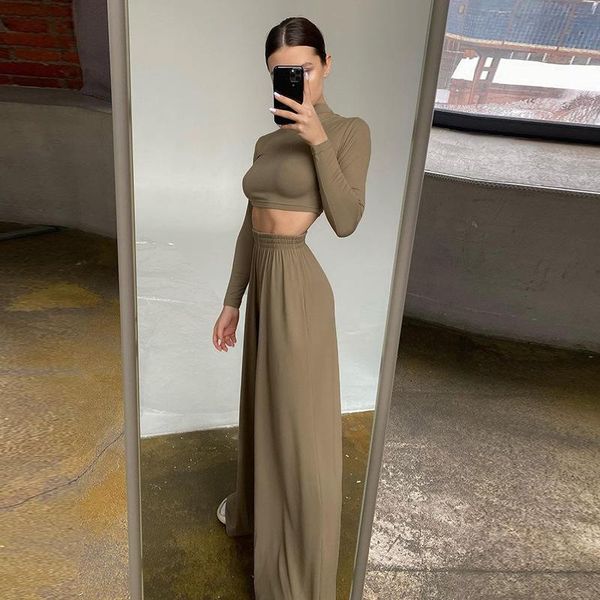 women's tracksuits 2021 autumn winter women solid casual fitness tracksuit set outfits long sleeve crop trouser flare pants 2 two piec, Gray
women's tracksuits 2021 autumn winter women solid casual fitness tracksuit set outfits long sleeve crop trouser flare pants 2 two piec, Gray