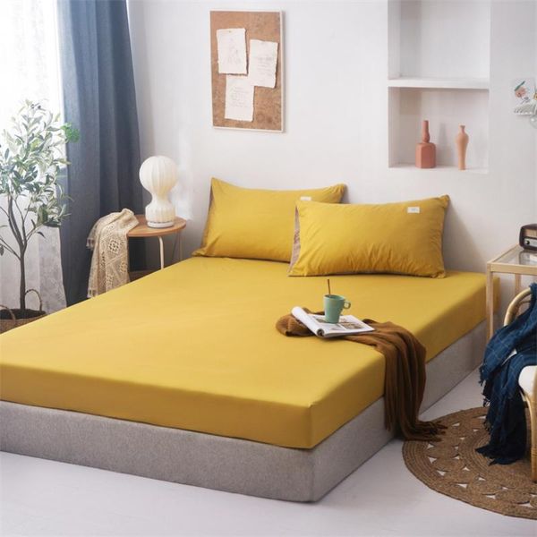 sheets & sets soft fitted sheet with elastic band solid color bed mattress cover fade,stain,wrinkle linen (no case)
sheets & sets soft fitted sheet with elastic band solid color bed mattress cover fade,stain,wrinkle linen (no case)