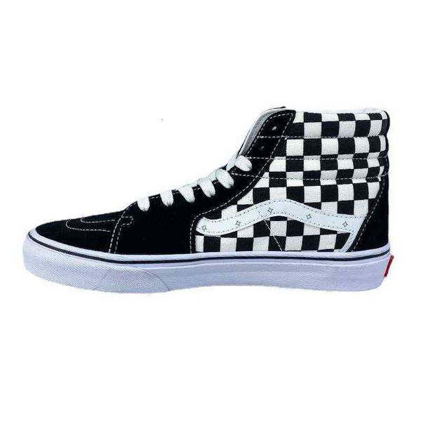 longvance autumn and winter black white checkerboard side stripe sk8 hi high board shoes casual lace up canvas fashion
longvance autumn and winter black white checkerboard side stripe sk8 hi high board shoes casual lace up canvas fashion