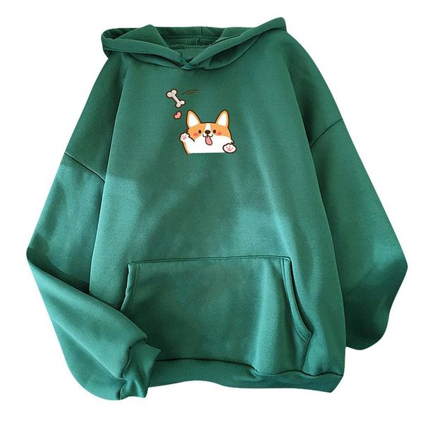 women autumn spring women's cartoon print hoodies pullover long sleeve drawstring sweatshirts with pocket solid color, Black
women autumn spring women's cartoon print hoodies pullover long sleeve drawstring sweatshirts with pocket solid color, Black