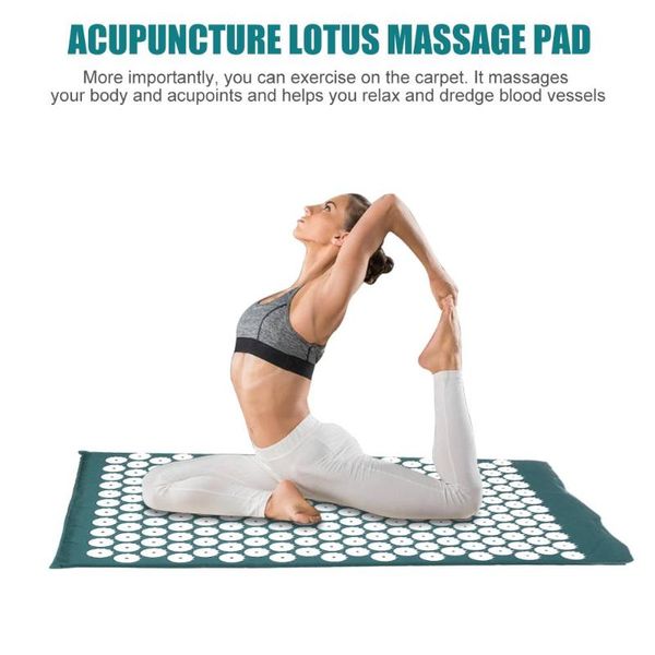 yoga mats relieving body pain stress fatigue sleepless acupuncture spike yoga massager mat dredging of blood vessels
yoga mats relieving body pain stress fatigue sleepless acupuncture spike yoga massager mat dredging of blood vessels
