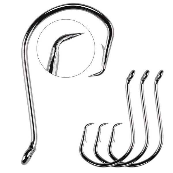 fishing hooks 100pcs black ocs sport circle fish hook jig big 6#-7/0# size fishhook offset bass sea tackle
fishing hooks 100pcs black ocs sport circle fish hook jig big 6#-7/0# size fishhook offset bass sea tackle