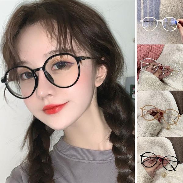 sunglasses thick round frame glasses clear flat lens stylish eyeglass retro style decorative eye wearing pograph props d88, White;black
sunglasses thick round frame glasses clear flat lens stylish eyeglass retro style decorative eye wearing pograph props d88, White;black