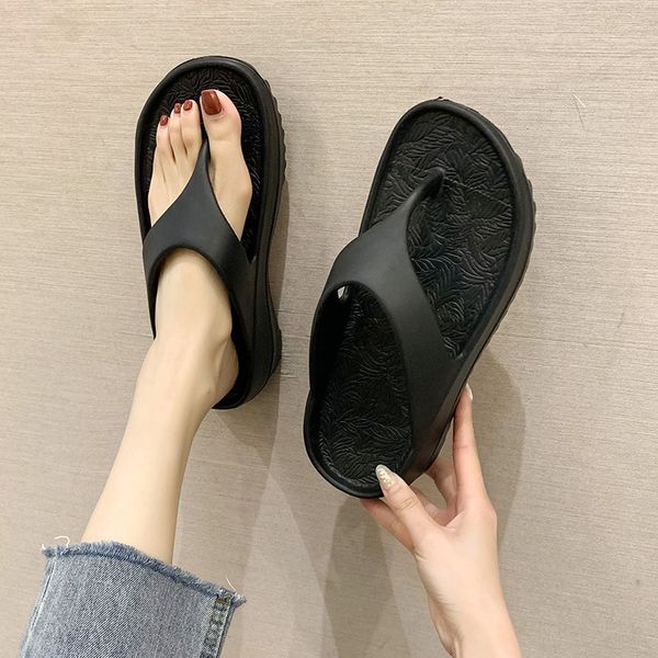 464748 size couple platform beach flip flops womens new outdoor flip-flops trendy summer bathroom non-slip, Black
464748 size couple platform beach flip flops womens new outdoor flip-flops trendy summer bathroom non-slip, Black