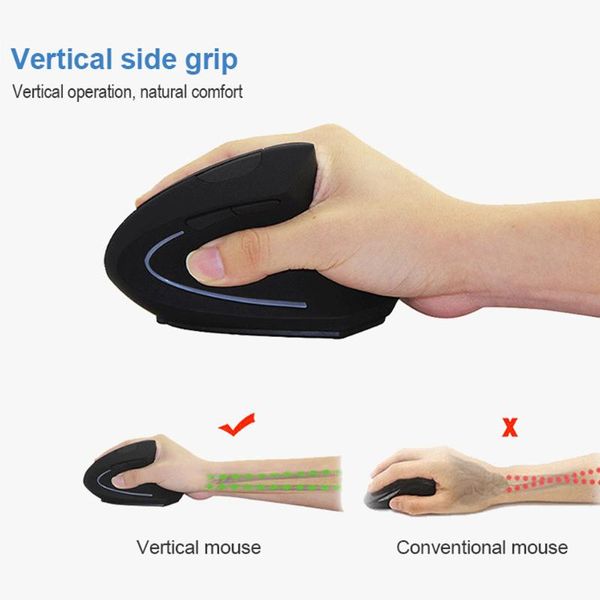 mice wireless vertical mouse rechargeable optical led 3 gears 1600 dpi 2.4ghz for household computer accessories
mice wireless vertical mouse rechargeable optical led 3 gears 1600 dpi 2.4ghz for household computer accessories