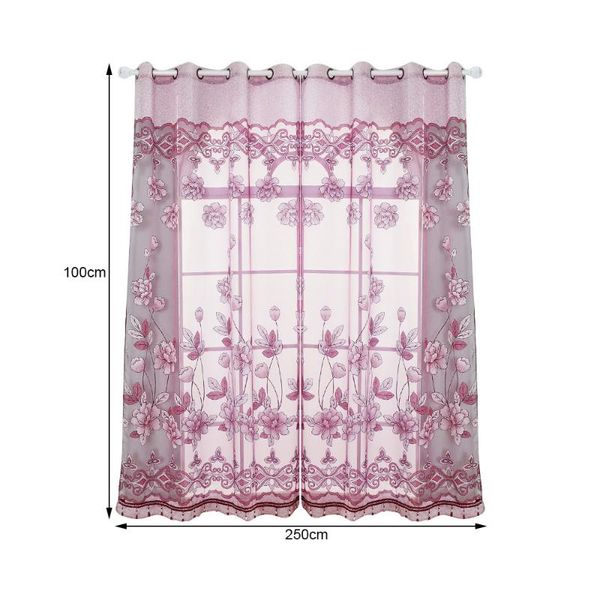 curtain & drapes semi-blackout floral window curtains jacquard flower pattern grommet semi sheer panels for home
curtain & drapes semi-blackout floral window curtains jacquard flower pattern grommet semi sheer panels for home