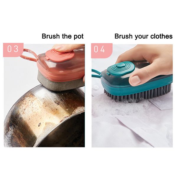 kitchen cleaning brush multifunctional liquid soap dispenser laundry brush soft bristles shoe brush can csv
kitchen cleaning brush multifunctional liquid soap dispenser laundry brush soft bristles shoe brush can csv