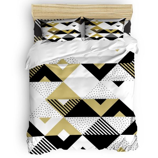 bedding sets golden triangle geometric shape duvet cover set warm and comfortable bedroom supplies comforter 2/3/4pcs
bedding sets golden triangle geometric shape duvet cover set warm and comfortable bedroom supplies comforter 2/3/4pcs