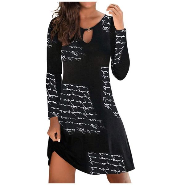 casual dresses letters print irregular women long sleeve ladies sundress loose beach western style fashion girl mini dress, Black;gray
casual dresses letters print irregular women long sleeve ladies sundress loose beach western style fashion girl mini dress, Black;gray