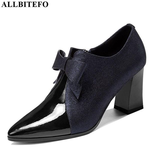 dress shoes allbitefo natural genuine leather high heel spring autumn butterfly-knot women heels office ladies pure color, Black
dress shoes allbitefo natural genuine leather high heel spring autumn butterfly-knot women heels office ladies pure color, Black