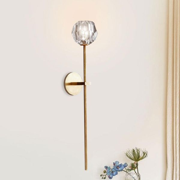 wall lamp postmodern light extravagant crystal living room bedroom bedside american style creative personality
wall lamp postmodern light extravagant crystal living room bedroom bedside american style creative personality