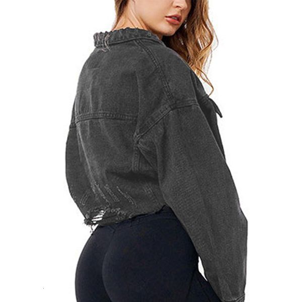 women jackets jean bomber denim coat female clothes sport casual lady short vintage jeans jacket plus size womenswear ll026 vr8e, Black;brown
women jackets jean bomber denim coat female clothes sport casual lady short vintage jeans jacket plus size womenswear ll026 vr8e, Black;brown