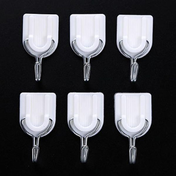 hooks & rails home storage organization hanger holder multi-purpose wall door sticky ps stainless steel 6 pcs white products
hooks & rails home storage organization hanger holder multi-purpose wall door sticky ps stainless steel 6 pcs white products
