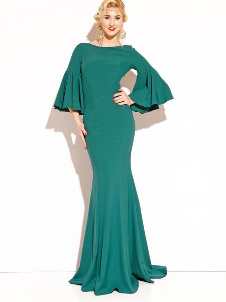 casual dresses corzzet green backless ruffles flare sleeve floor-length fishtail long dress autumn elegant slim mermaid women vestidos, Black;gray
casual dresses corzzet green backless ruffles flare sleeve floor-length fishtail long dress autumn elegant slim mermaid women vestidos, Black;gray