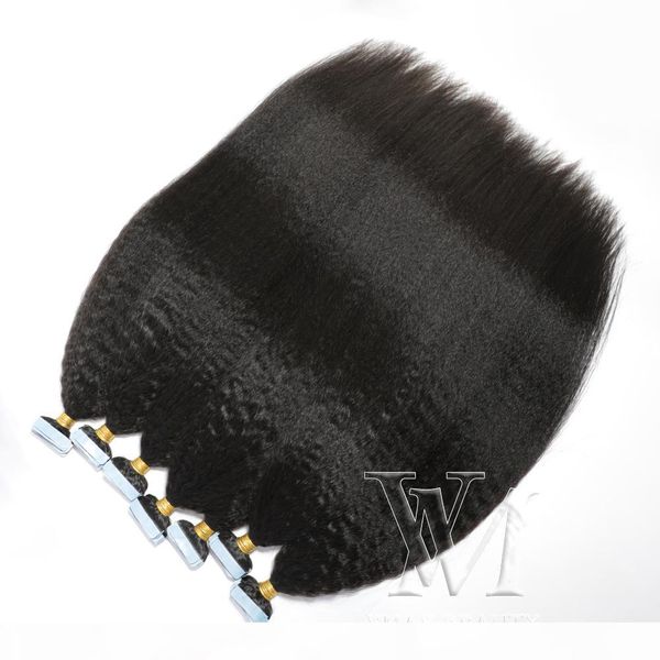 vmae malaysian cuticle aligned vrigin remy pre bonded natural color 100g kinky straight tape ins human hair extensions, Black
vmae malaysian cuticle aligned vrigin remy pre bonded natural color 100g kinky straight tape ins human hair extensions, Black