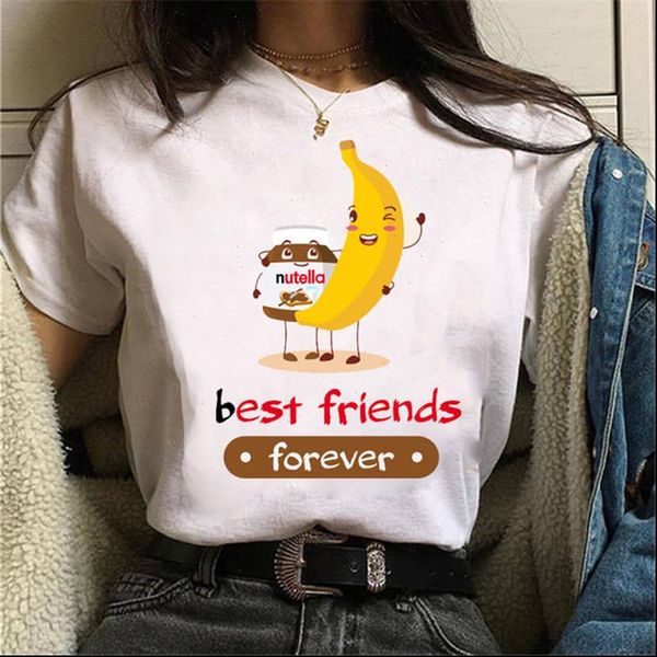 women t shirts friends forever nutella kawaii print shirt summer harajuku ullzang fashion graphic cute cartoon tshirt, White
women t shirts friends forever nutella kawaii print shirt summer harajuku ullzang fashion graphic cute cartoon tshirt, White