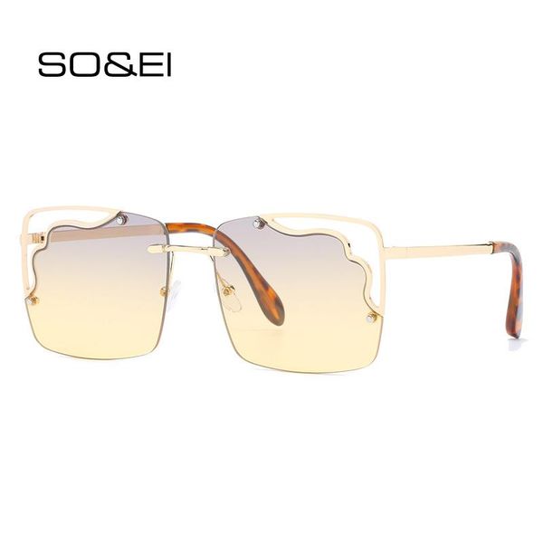 sunglasses so&ei fashion square women hollow vintage clear ocean gradient lens eyewear trending men sun glasses shades uv400, White;black
sunglasses so&ei fashion square women hollow vintage clear ocean gradient lens eyewear trending men sun glasses shades uv400, White;black