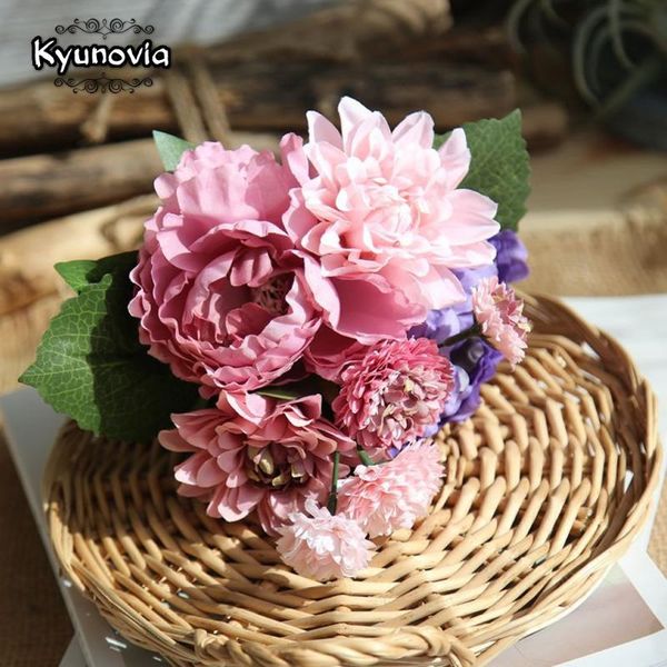 kyunovia roses artificial flowers wedding peonies flowers home decoration wedding bridal bouquet ramos de novia purpura d145
kyunovia roses artificial flowers wedding peonies flowers home decoration wedding bridal bouquet ramos de novia purpura d145