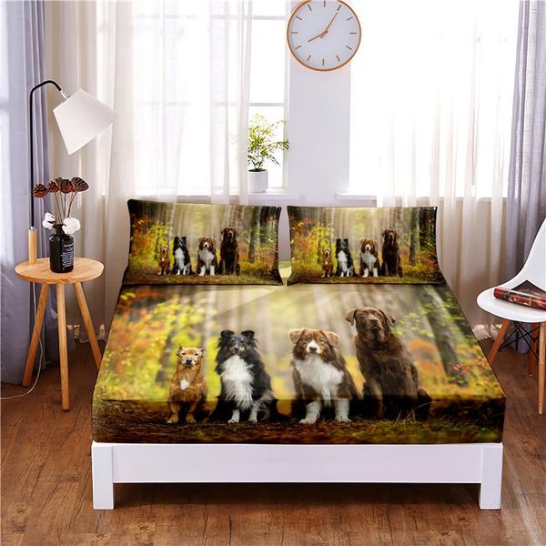 sheets & sets dog companion 3pc polyester solid fitted sheet mattress cover four corners with elastic band bed sheet(2 cases)
sheets & sets dog companion 3pc polyester solid fitted sheet mattress cover four corners with elastic band bed sheet(2 cases)