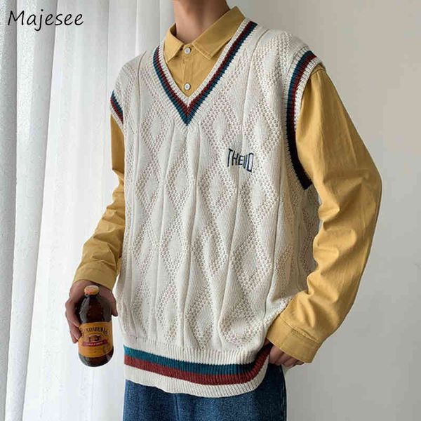 sweater vt men letter printed bf v-neck 2xl oversize mens vts preppy style chic daily streetwear leisure retro knitted new, White;black
sweater vt men letter printed bf v-neck 2xl oversize mens vts preppy style chic daily streetwear leisure retro knitted new, White;black