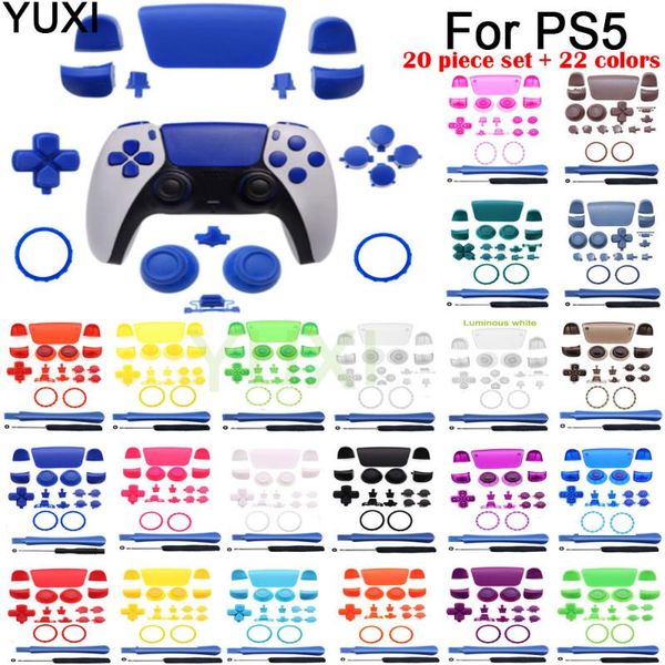 game controllers & joysticks yuxi replacement diy button for ps5 controller thumb sticks analog grip buttons repair kits accessories
game controllers & joysticks yuxi replacement diy button for ps5 controller thumb sticks analog grip buttons repair kits accessories